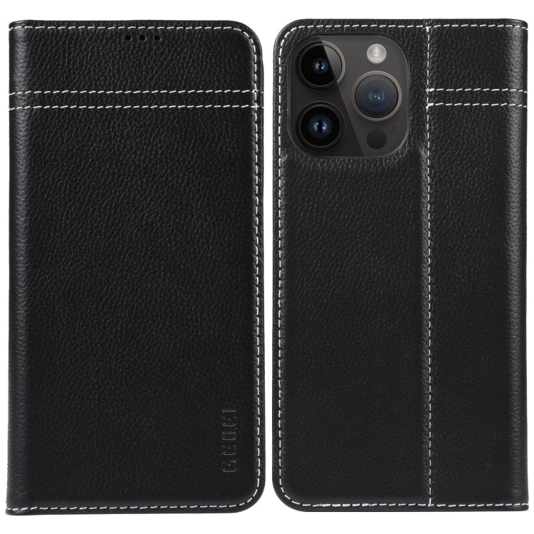 GEBEI Top-grain Horizontal Flip Leather Phone Case, Series 2