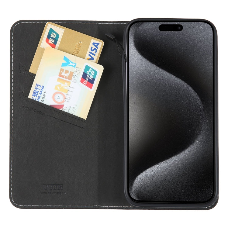 GEBEI Top-grain Horizontal Flip Leather Phone Case, Series 2