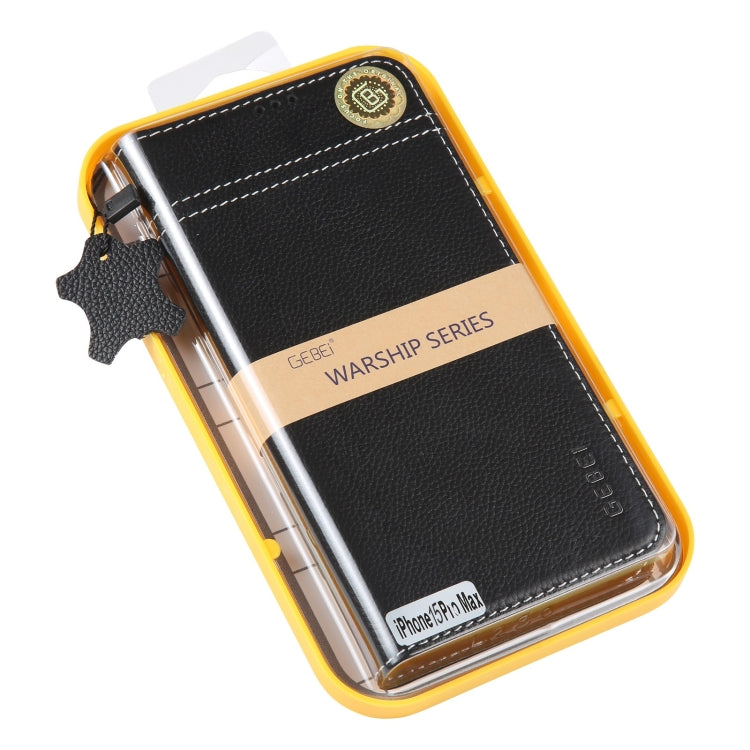 GEBEI Top-grain Horizontal Flip Leather Phone Case, Series 2