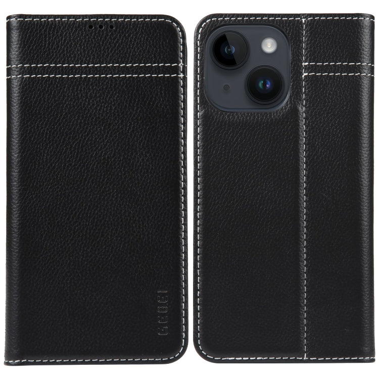 GEBEI Top-grain Horizontal Flip Leather Phone Case, Series 1