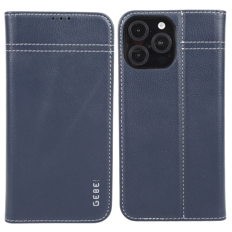 GEBEI Top-grain Horizontal Flip Leather Phone Case, Series 1