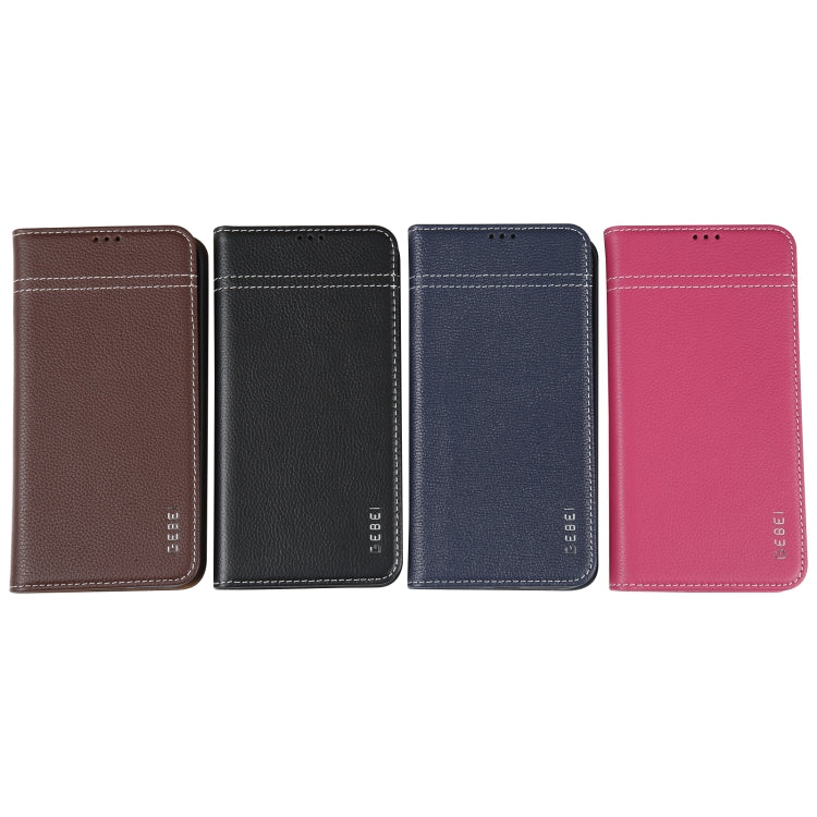 GEBEI Top-grain Horizontal Flip Leather Phone Case, Series 1