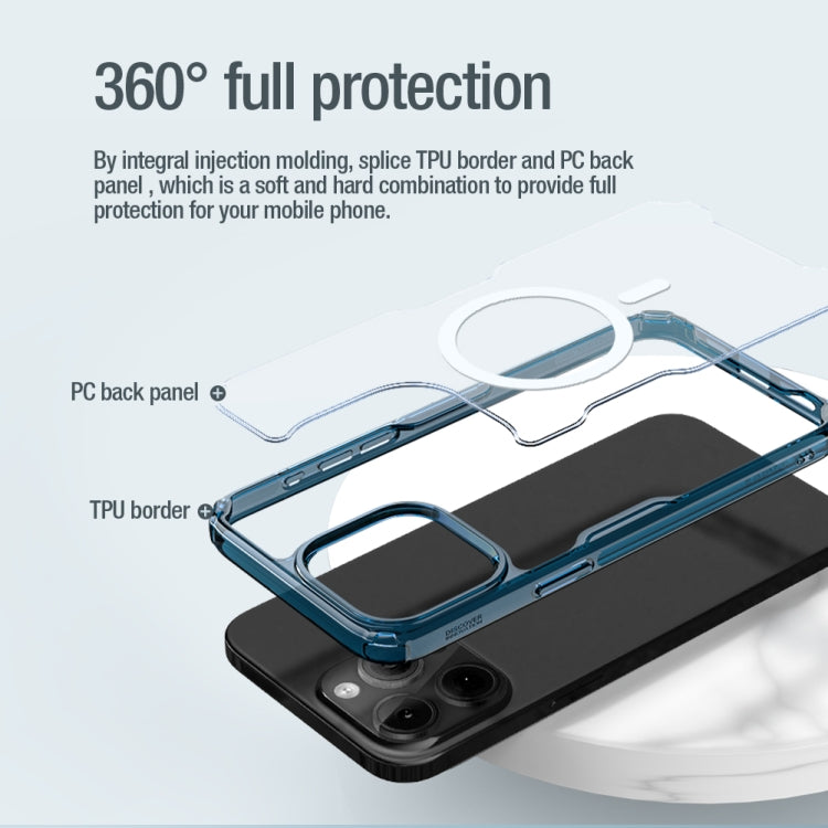 NILLKIN Ultra Clear Magsafe PC + TPU Phone Case