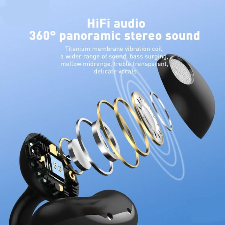 Hileo Hi82 TWS Wireless Bluetooth In-ear Sports Noise Reduction Earphone