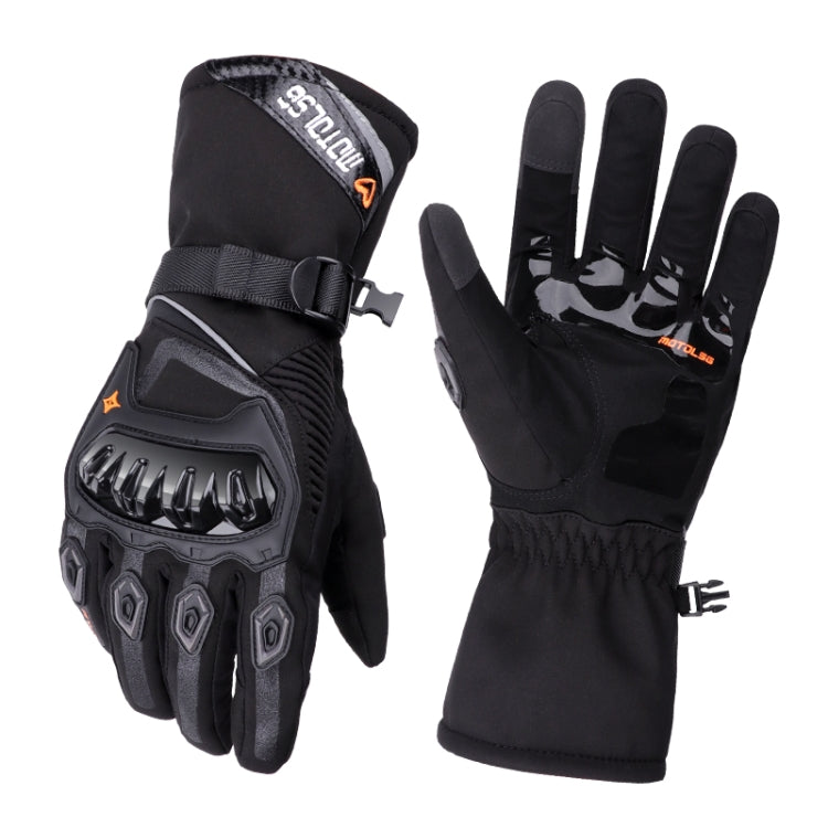 1-Pair MOTOLSG Motorcycle Riding Waterproof Winter Warm Gloves