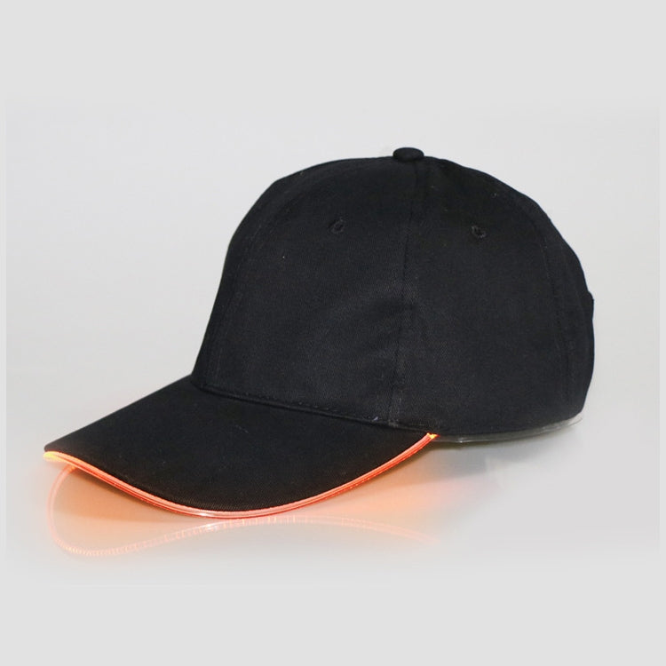 LED Luminous Baseball Cap Male Outdoor Fluorescent Sunhat, Style: Rechargeable My Store