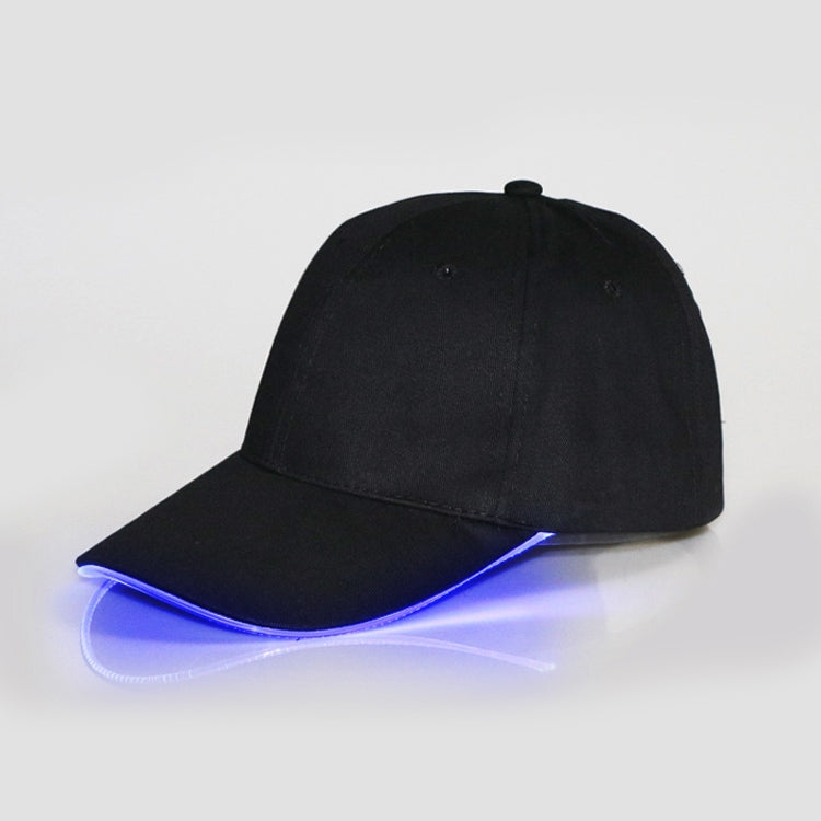 LED Luminous Baseball Cap Male Outdoor Fluorescent Sunhat, Style: Rechargeable My Store