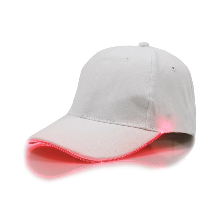 LED Luminous Baseball Cap Male Outdoor Fluorescent Sunhat, Style: Rechargeable My Store