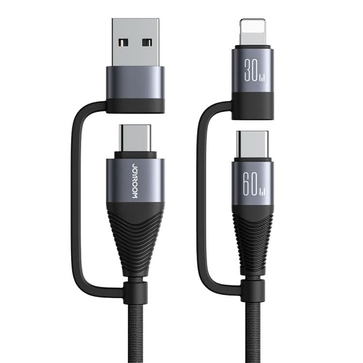 JOYROOM SA37-2T2 60W Multi-Function Series 4 in 1 Fast Charging Data Cable