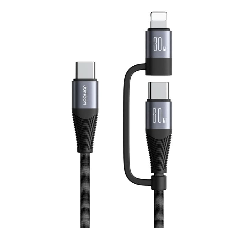 JOYROOM SA37-1T2 60W Multi-Function Series 2 in 1 Fast Charging Data Cable