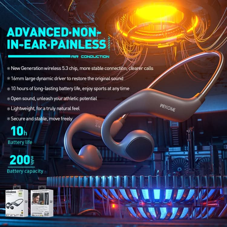 WK VC06 Alien Air Conduction Bluetooth Earphone