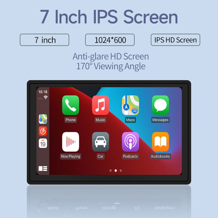 X70-1 Car 7 inch IPS Portable Smart Screen Wireless Screen Projection Carplay Android Auto ÎҵÄÉ̵ê