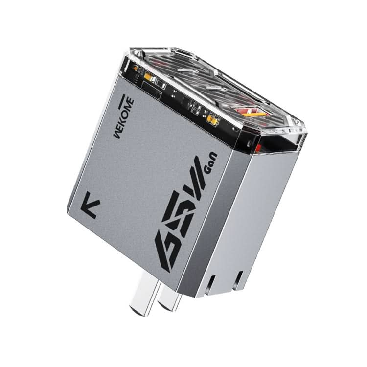 WK WP-U156 Pioneer Series 65W USB+Dual USB-C/Type-C GaN Charger