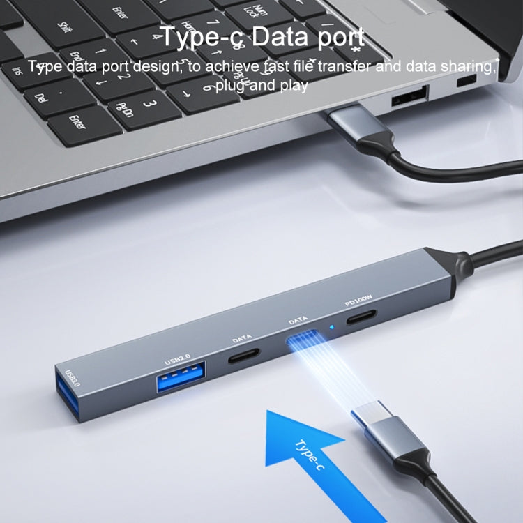 ADS-809 PD 100W 5 in 1 USB-C / Type-C Port Multifunctional Docking Station My Store