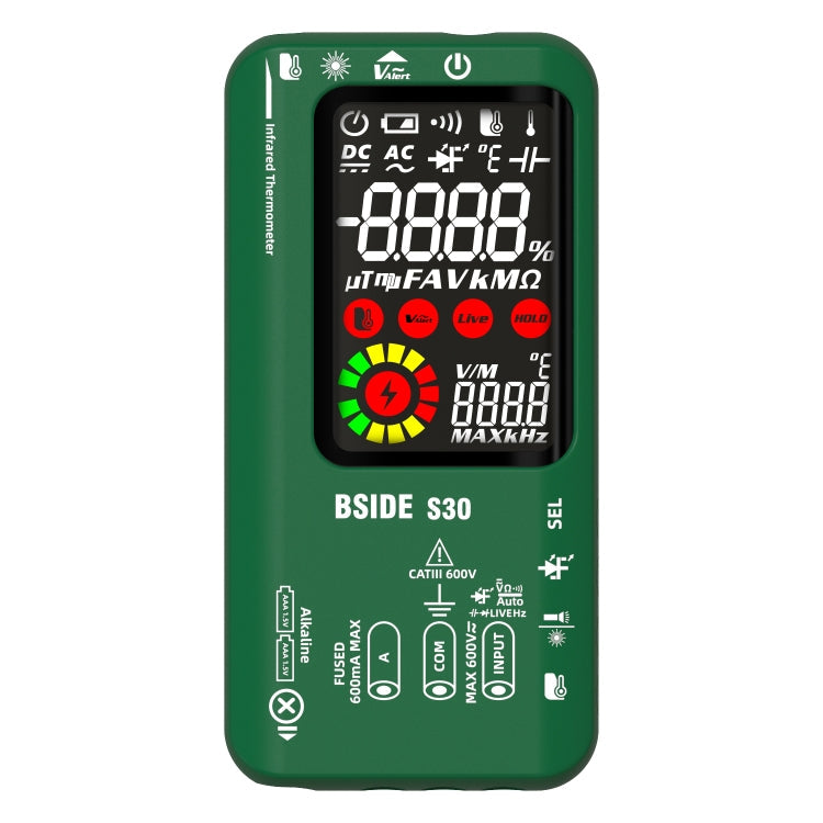 BSIDE S30 Smart Color Screen Infrared Temperature Measurement Multimeter Reluova