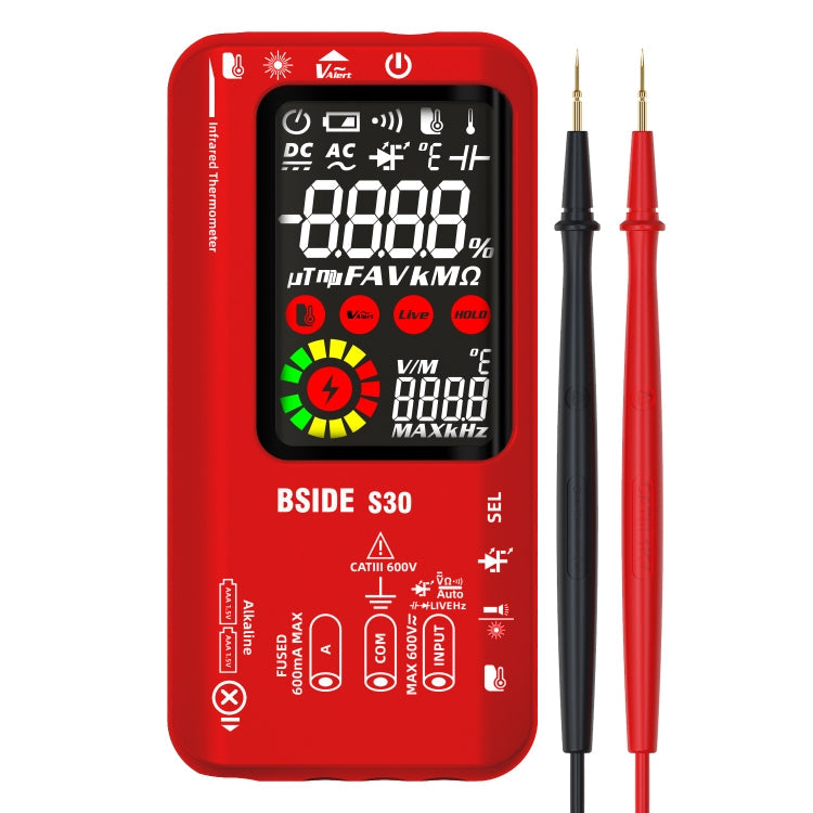 BSIDE S30 Smart Color Screen Infrared Temperature Measurement Multimeter Reluova