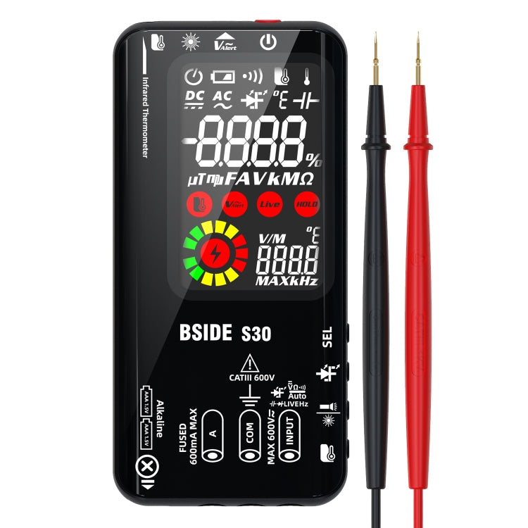 BSIDE S30 Smart Color Screen Infrared Temperature Measurement Multimeter Reluova