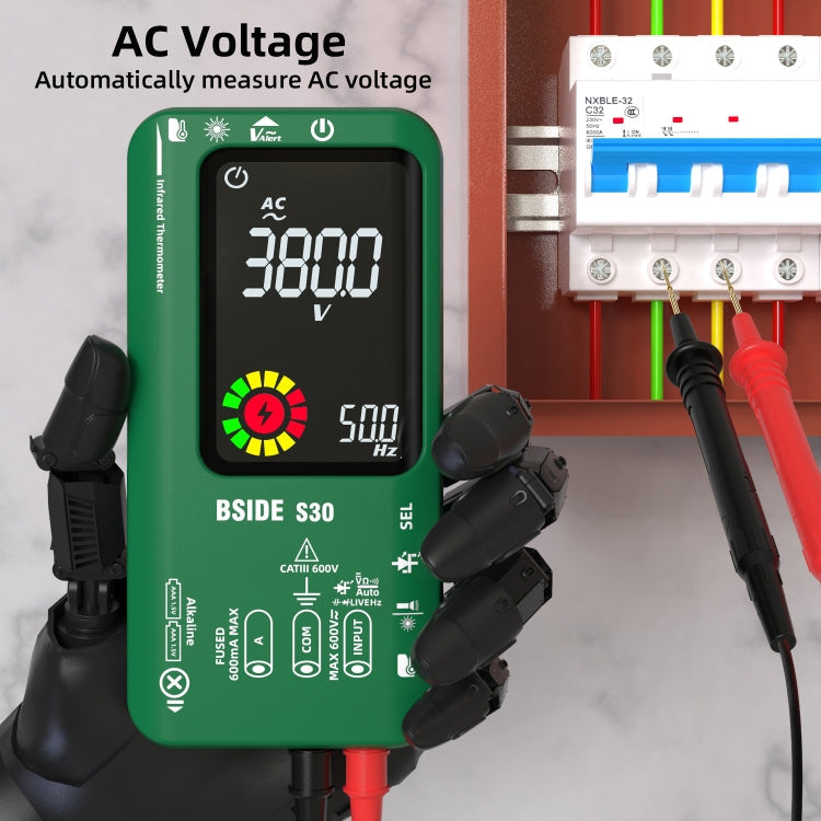 BSIDE S30 Smart Color Screen Infrared Temperature Measurement Multimeter Reluova