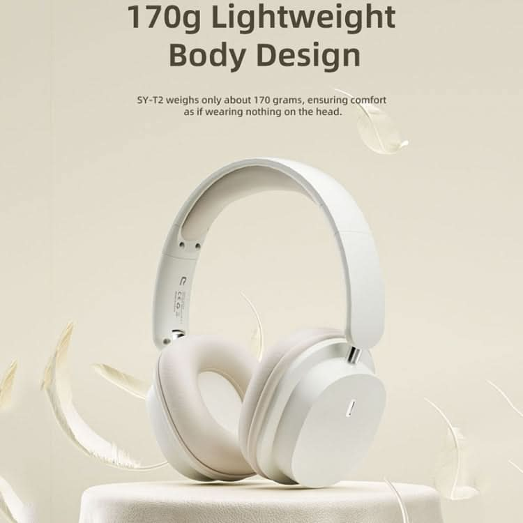 T2 Foldable High Definition Stereo ENC Noise Reduction Wireless Gaming Headphones with Mic