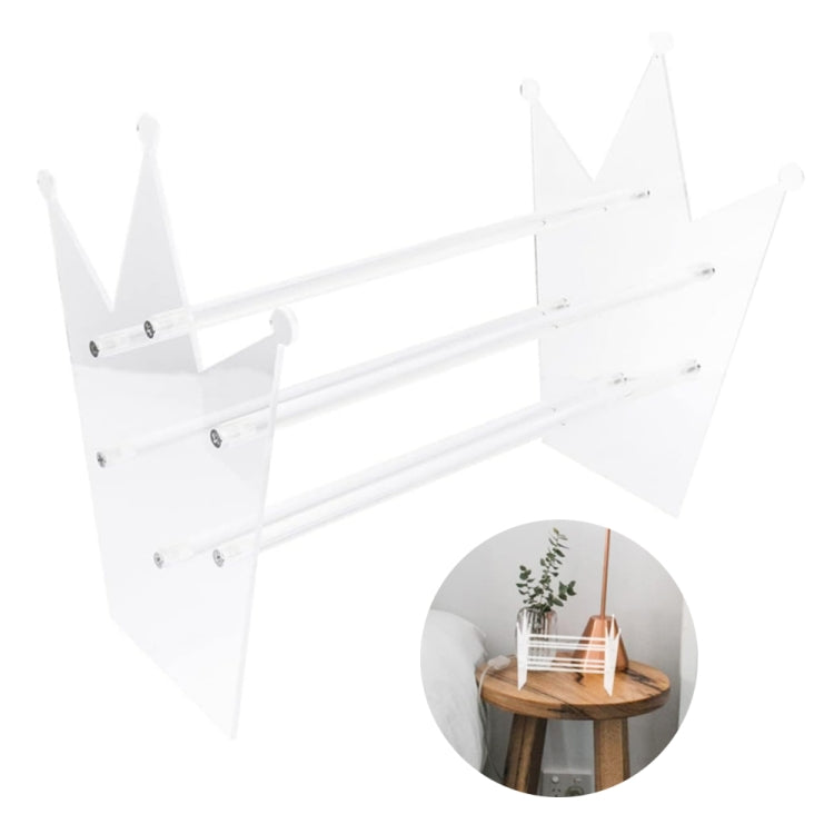 YX032 Acrylic Headband Hairband Storage Rack Display Stand My Store