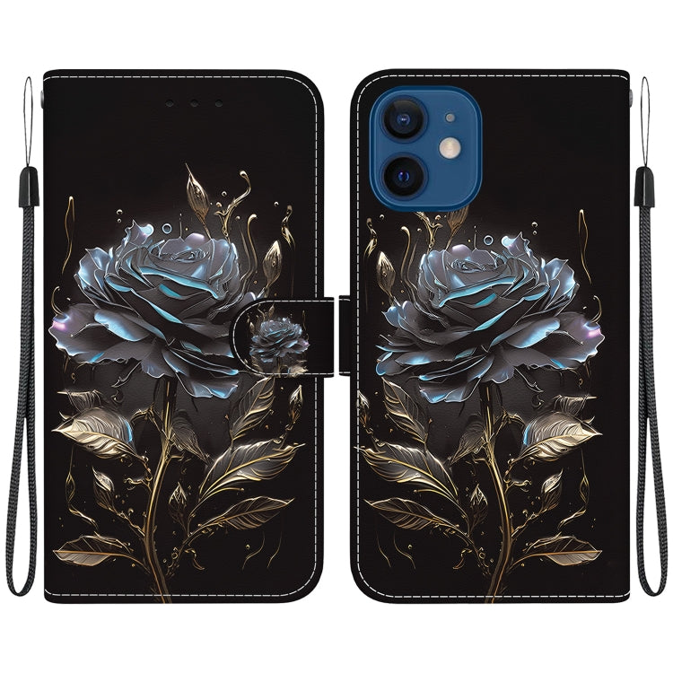 Crystal Texture Colored Drawing Leather Phone Case, Series 14