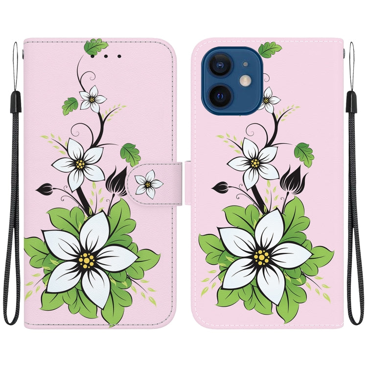 Crystal Texture Colored Drawing Leather Phone Case, Series 14