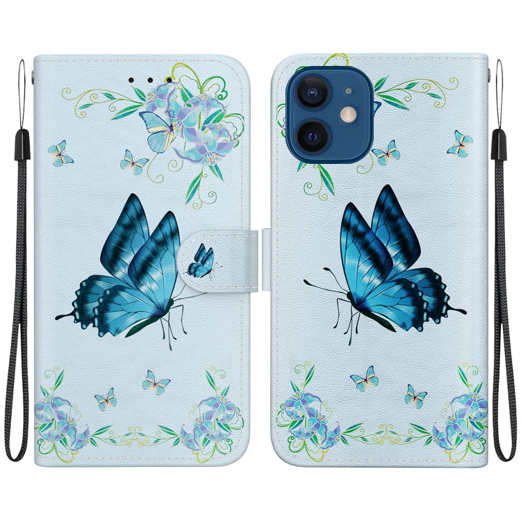 Crystal Texture Colored Drawing Leather Phone Case, Series 14