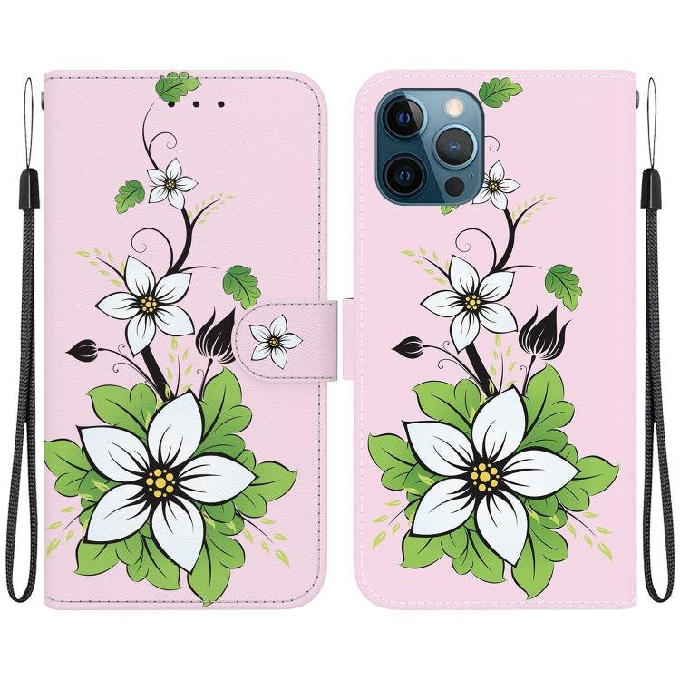 Crystal Texture Colored Drawing Leather Phone Case, Series 10