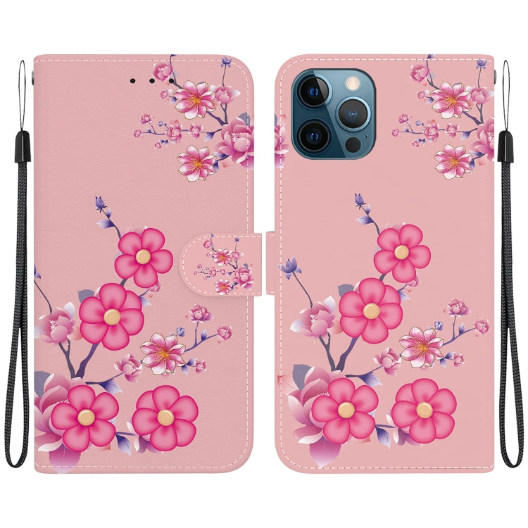 Crystal Texture Colored Drawing Leather Phone Case, Series 10