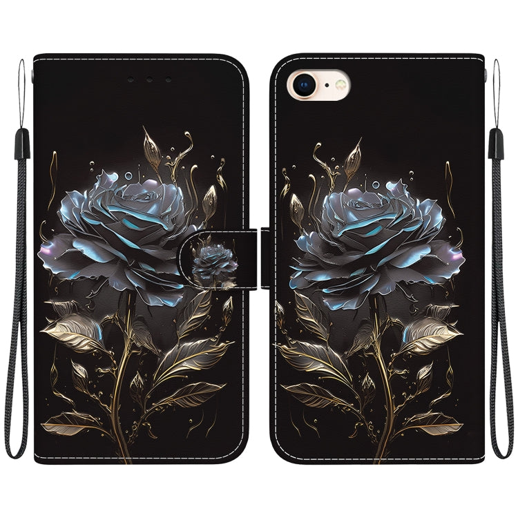 Crystal Texture Colored Drawing Leather Phone Case, Series 9