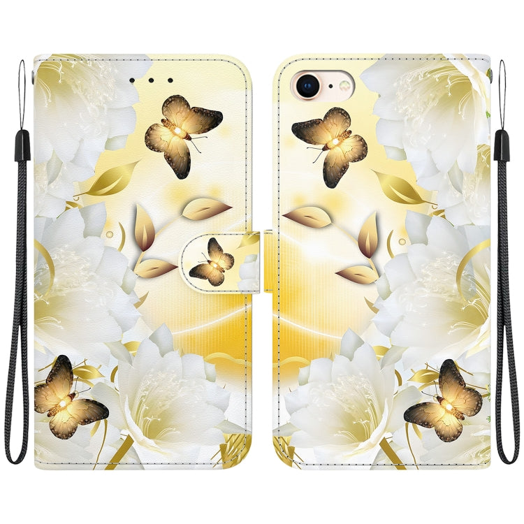 Crystal Texture Colored Drawing Leather Phone Case, Series 9