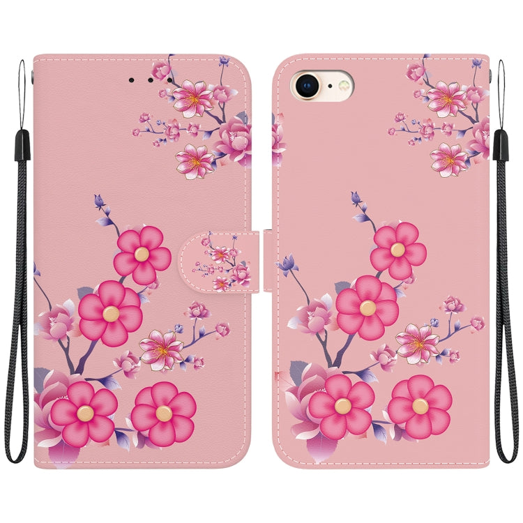 Crystal Texture Colored Drawing Leather Phone Case, Series 9