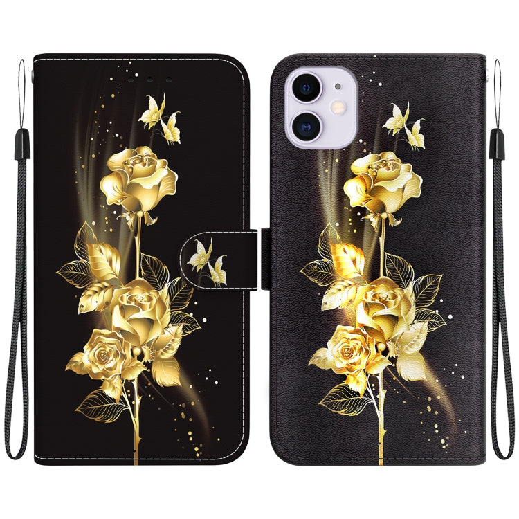 Crystal Texture Colored Drawing Leather Phone Case, Series 1