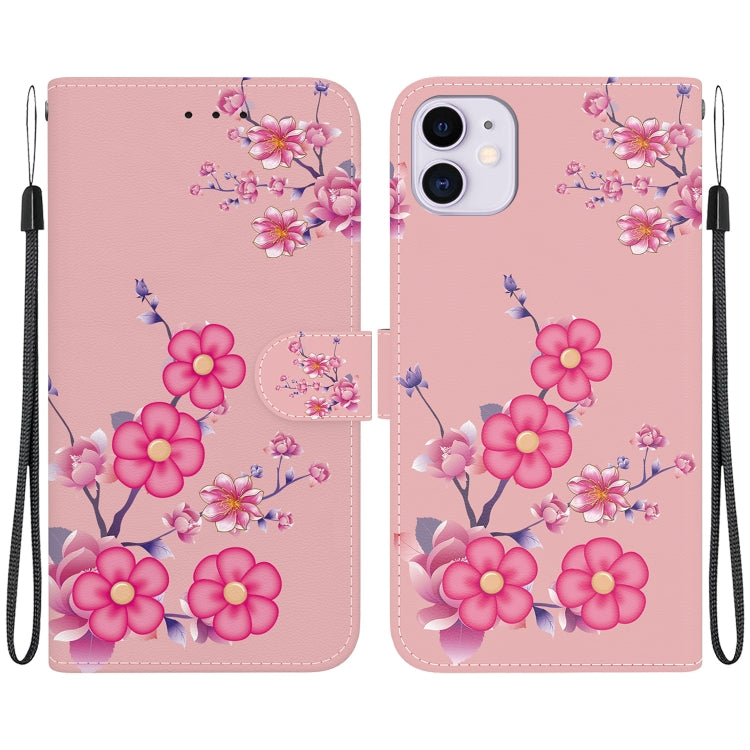 Crystal Texture Colored Drawing Leather Phone Case, Series 1