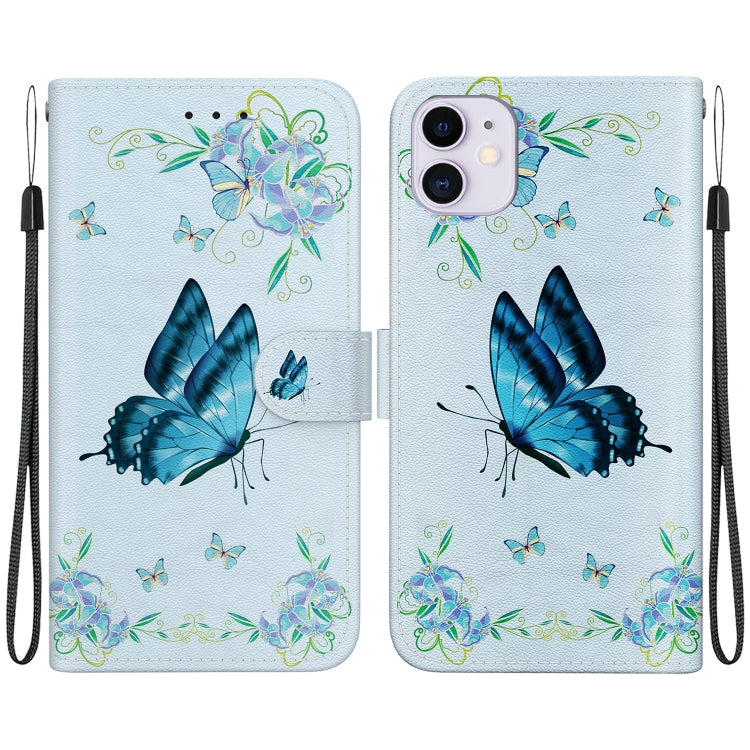 Crystal Texture Colored Drawing Leather Phone Case, Series 1