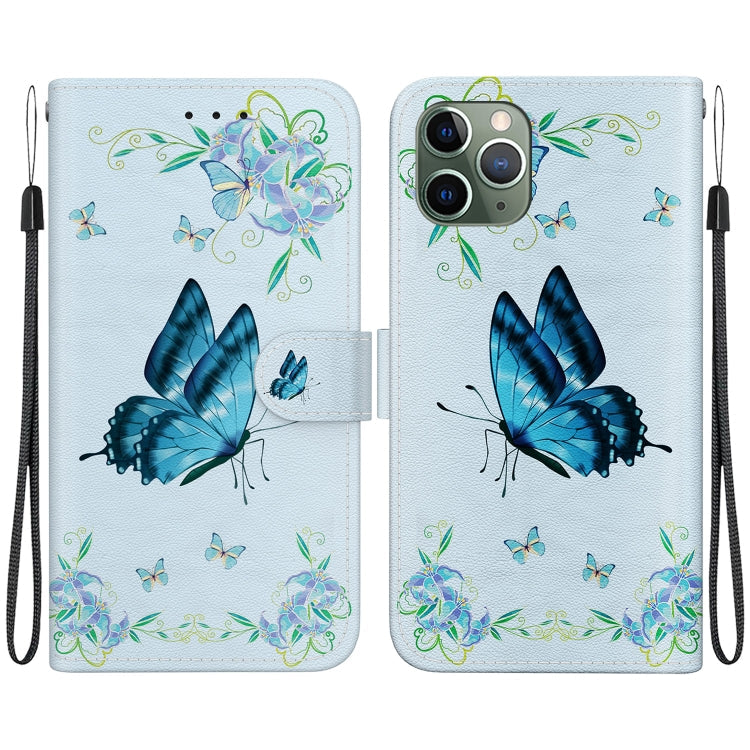 Crystal Texture Colored Drawing Leather Phone Case, Series 10