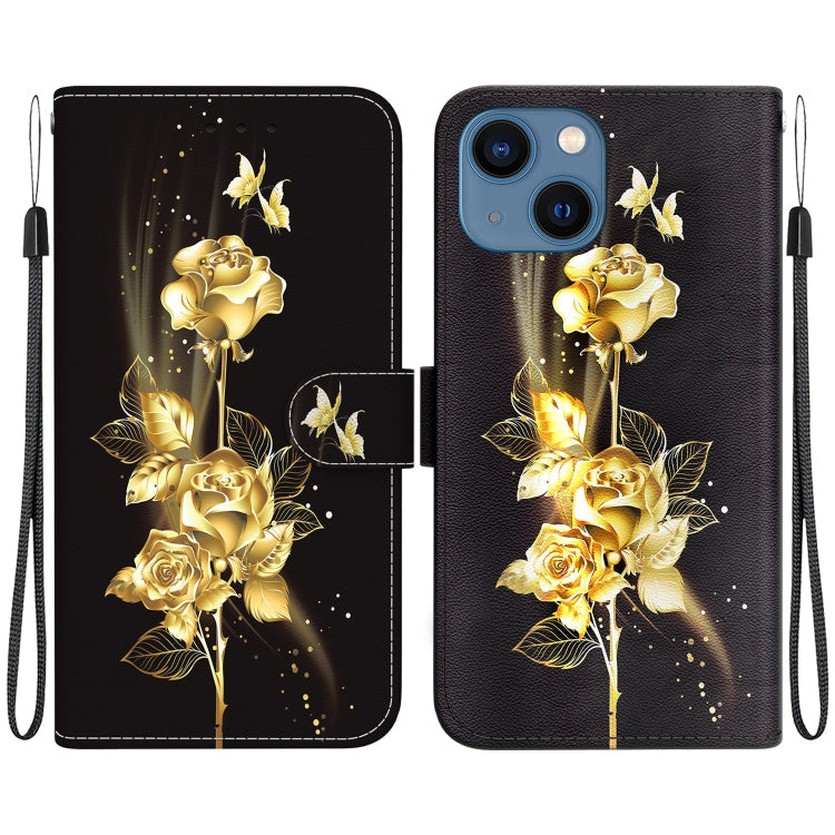 Crystal Texture Colored Drawing Leather Phone Case, Series 13