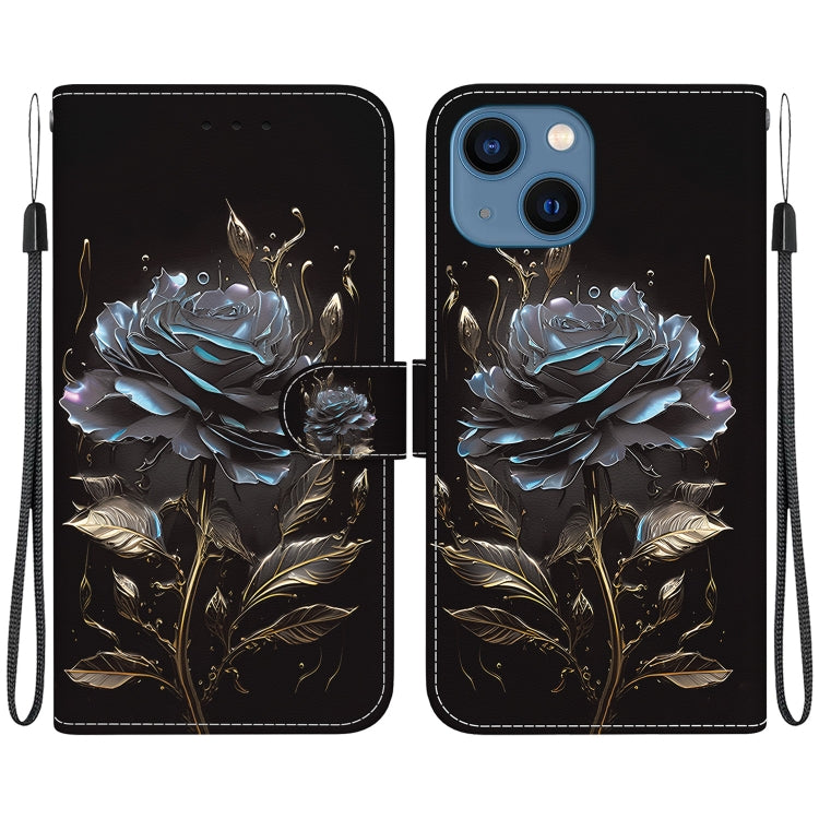 Crystal Texture Colored Drawing Leather Phone Case, Series 13