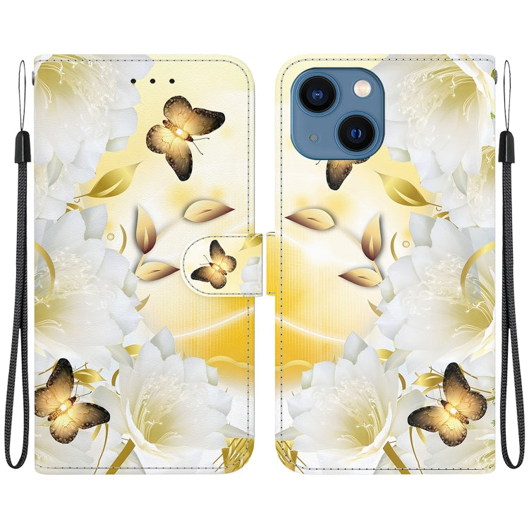 Crystal Texture Colored Drawing Leather Phone Case, Series 13