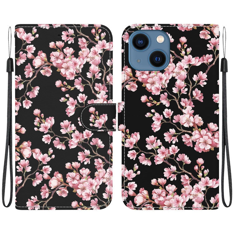 Crystal Texture Colored Drawing Leather Phone Case, Series 13