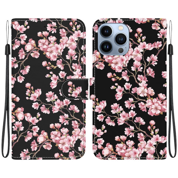 Crystal Texture Colored Drawing Leather Phone Case, Series 5