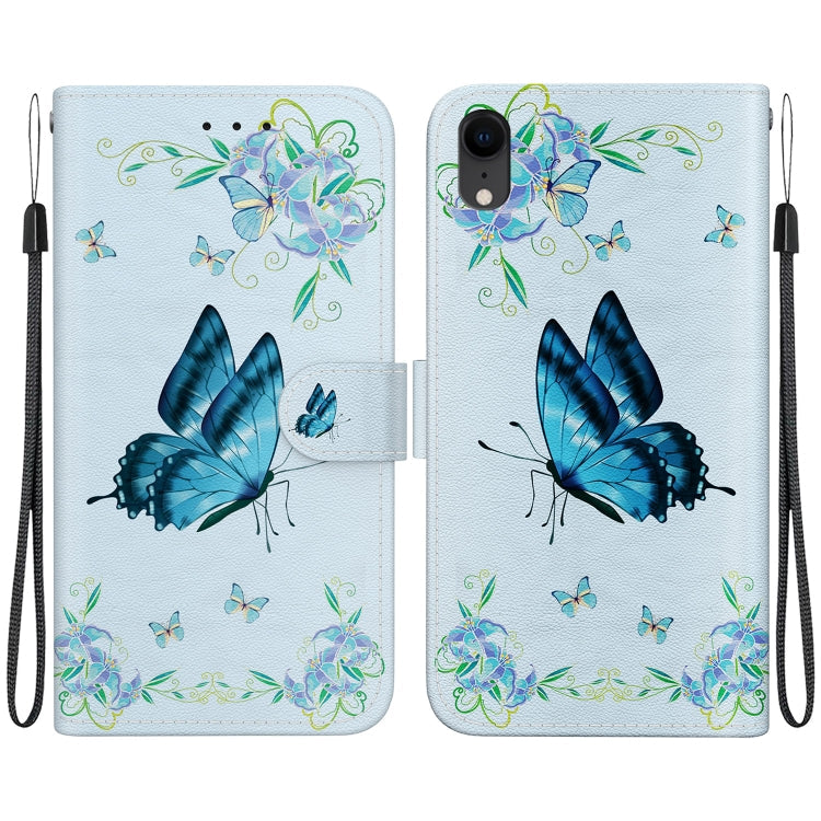 Crystal Texture Colored Drawing Leather Phone Case, Series 1