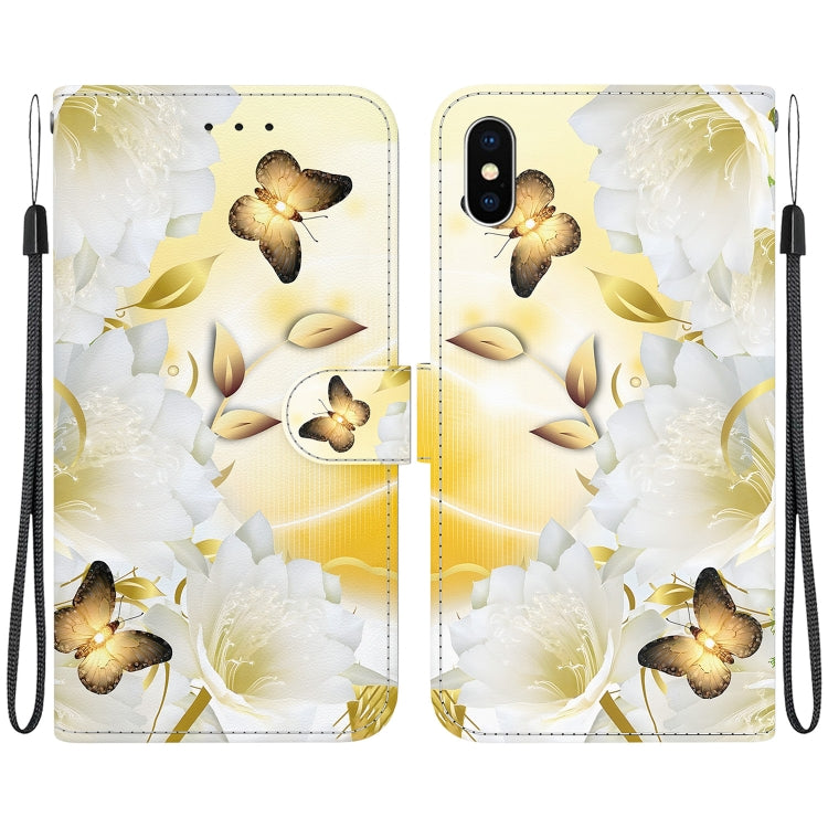 Crystal Texture Colored Drawing Leather Phone Case, Series 7