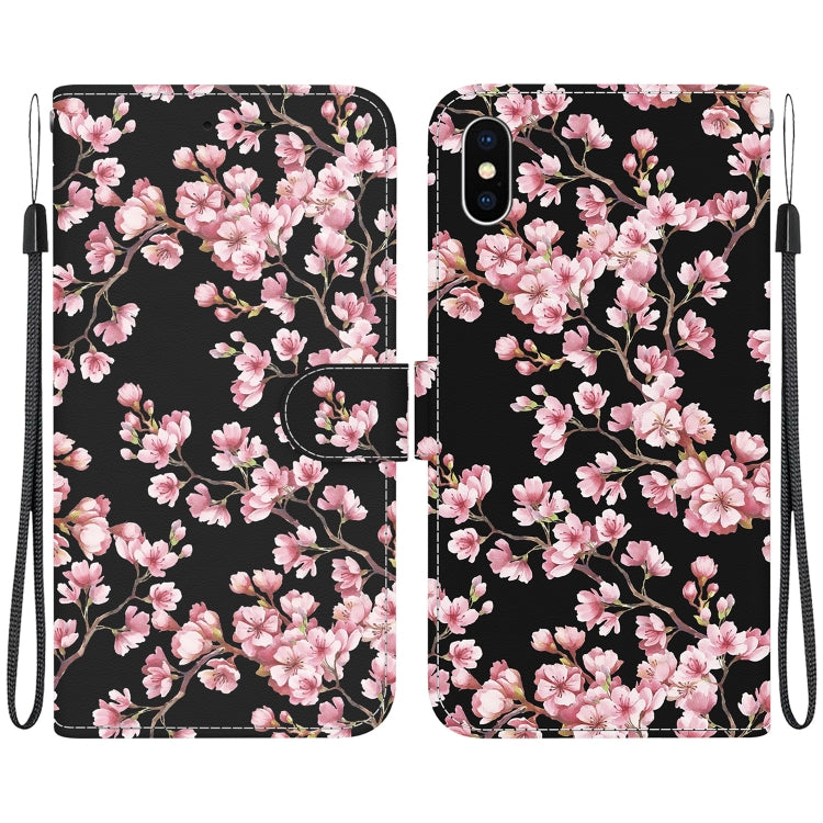 Crystal Texture Colored Drawing Leather Phone Case, Series 7