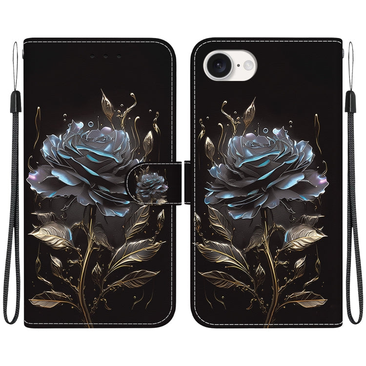 Crystal Texture Colored Drawing Leather Phone Case, Series 8