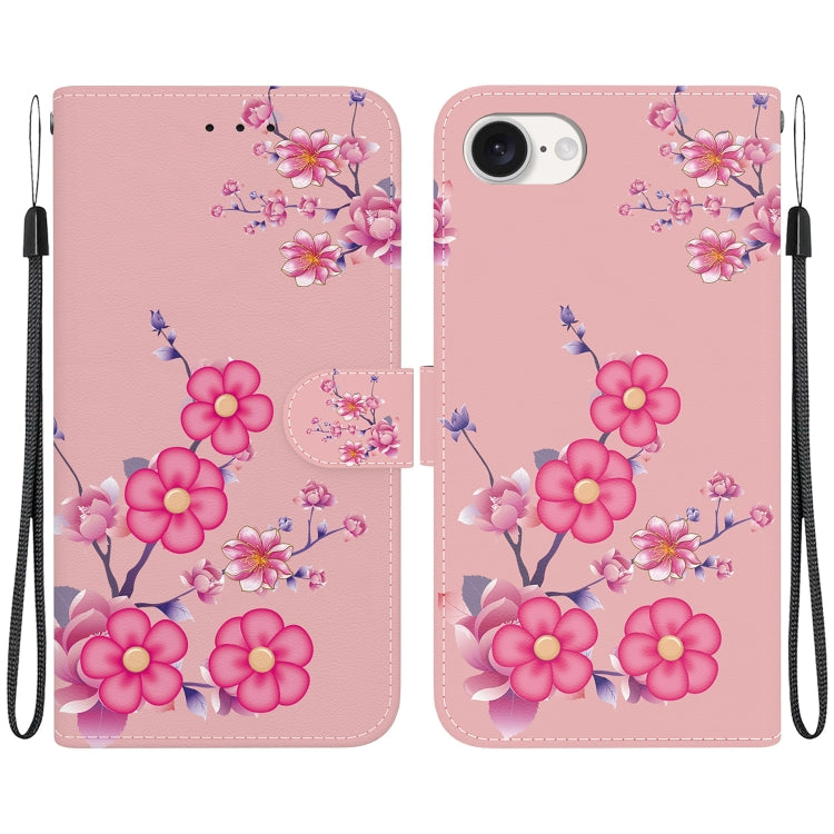 Crystal Texture Colored Drawing Leather Phone Case, Series 8