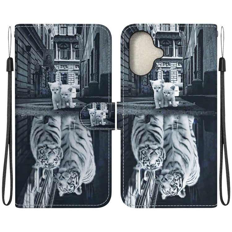 Crystal Texture Colored Drawing Leather Phone Case, Series 9