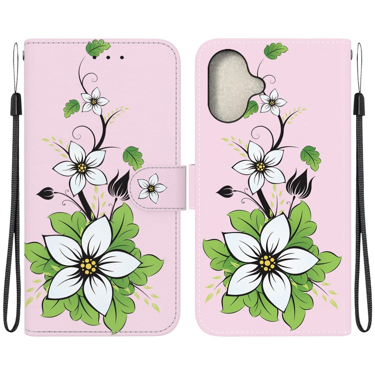 Crystal Texture Colored Drawing Leather Phone Case, Series 9