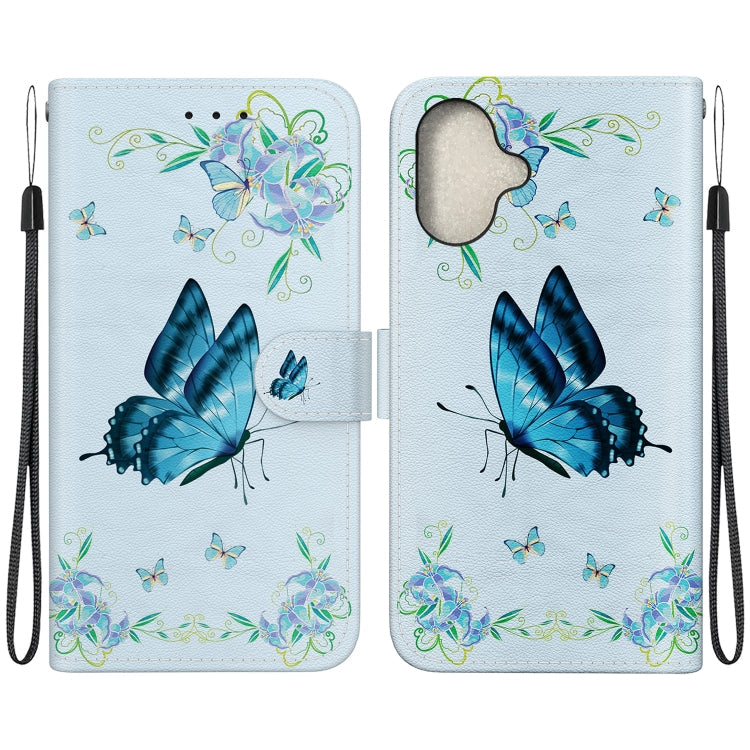 Crystal Texture Colored Drawing Leather Phone Case, Series 9