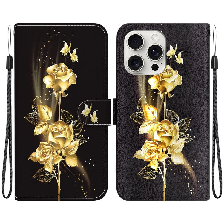 Crystal Texture Colored Drawing Leather Phone Case, Series 13